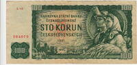 Czechoslovak Soc.Rep. 100 Korun P.91b -