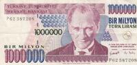 Turkey 1.000.000 Lira P.213 -
