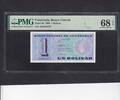 Venezuela 1 Bolivar PMG 68 P.68. -