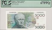 Belgium 5000 Francs PCS 67 P.145a. -