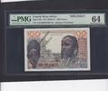 French West Africa 100 Francs SPECIMEN PMG64 1956 P.46S UNC