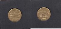 5 Piastres  SHIP 1925 Lebanon KM.5.2 unz