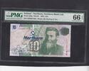 Ireland North 10 Pound PMG 66 P.206a -