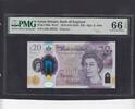 20 Pounds PMG 66 2018 Great Britain P.396a unz