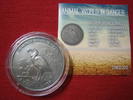 Congo 1000 Francs Southern Ground Hornbill Silber Antique Finish -