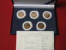 USA 5 x 25 Cents USA State Quarters 2006 Gold plated -