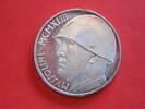 Italien 20 Lire Moussolini NP Medaille -