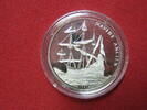 Congo 500 Francs Entdeckung Amerika Segelschiff Silber Proof Seefahrt -