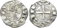 MIDDLE AGES Denier Crusaders, Antioch. Bohémond III. 1163-1201. BI (0.73g, 18mm). Antioch mint. Struck circa 1163-1188. Metcalf, Crusades 381-2 -