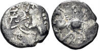 GREEK AR Quinarius Celtic Northeast Gaul. Sequani. Togirix. Circa (1.83g, 13.5mm). Castelin 717 -
