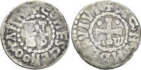 MIDDLE AGES AR Denier France. Herbert I ´le Éveillé-Chien´. (1.22g, 20.5mm). Cinomanis (Le Mans) mint. Duplessy 398 -