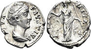 ROMAN AR Denarius Diva Faustina Senior. Died 140/1 AD. (3.20g, 17mm). Rome mint. Struck circa 146-61 AD. RIC 344 -