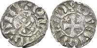 MIDDLE AGES AR Denier France. Bretagne. Comté de Penthièvre. Etienne I. (0.55g, 20mm). Bd. 146 -