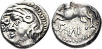 Diverse AR Quinarius Celtic Northeast Gaul. Sequani. 1st century BC. (2.00g, 13mm). DT 3245-6 -