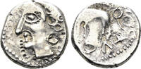 GREEK AR Quinarius Celtic Northeast Gaul. Sequani. 1st Century BC. (2.00g, 13mm). DT 3243 var. -