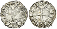 MIDDLE AGES Denier Crusaders, Antioch. Bohémond III. BI (0.98g, 18mm). Antioch mint. Struck circa 1163-88. Metcalf, Crusades 381-2 -
