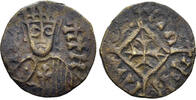 MIDDLE AGES Axum. Hethasas. Early 7th Century-620. CU (1.10g, 14mm). Munro-Hay type 141 -