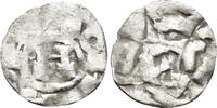 MIDDLE AGES Denaro Italian States. Republic of Lucca. Henry II, Emperor and King of Italy. BI (0.72g, 15.5mm). Biaggi 1056 -