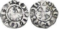 MIDDLE AGES AR Denier France. Bretagne. Comté de Penthièvre. Etienne I. (0.87g, 18mm). Bd. 146 -