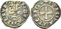 MIDDLE AGES Denier Crusaders, Duchy of Athens. Gui II de La Roche. 1287-1308. BI (0.77g, 19mm). Thebes mint. Metcalf, Crusades 1077 -