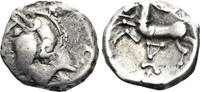 Diverse AR Quinarius Celtic Central Gaul. Aedui. Circa 80-50 BC. (1.98g, 15mm). DT 3186 -