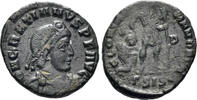 ROMAN Gratian. 367-383 AD. AE3 (2.82g, 18mm). Siscia mint. Struck 367-375 AD. LRBC - -