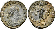 ROMAN AE Follis Constantine I ‘the Great’. 307-337 AD. (3.50g, 19.5mm). Treveri mint. Struck RIC 135 -