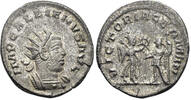 ROMAN Antoninianus Gallienus. 253-268 AD. BI (3.98g, 22mm). Antioch mint. Struck 256/7 AD. RIC 452 -