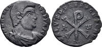 ROMAN AE Magnentius. 350-353 AD. AE Double Centenionalis (4.54g, 26mm). Treveri mint. Struck 352/3 AD. RIC 318 -