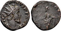ROMAN AE Antoninianus Tetricus I. 271-274 AD. (2.64g, 17mm). Treveri mint. Struck RIC 90 -