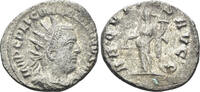 ROMAN Antoninianus Valerian I. 253-260 AD. BI (4.00g, 22mm). Viminacium mint. Struck 254/5 AD. RIC 209 -