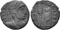ROMAN AE Follis Constantine I 'the Great'. 307-337 AD. (1.57g, 14mm). Lugdunum mint. Struck 335-7 AD. RIC 7 -