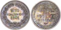 Frankfurt, Stadt Silbermedaille 1901 Sch&ouml;ne Patina. Vorz&uuml;glich - Stempel... 200,00 EUR  + 7,00 EUR frais d'envoi