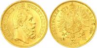 W&uuml;rttemberg 20 Mark Gold 1873 F Karl 1864-1891. Winzige Kratzer, vorz&uuml;gl... 1400,00 EUR envoi gratuit