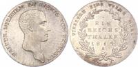 Brandenburg-Preu&szlig;en Taler 1814 A Friedrich Wilhelm III. 1797-1840. Vorz&uuml;... 600,00 EUR  + 7,00 EUR frais d'envoi