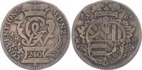 Wied-Neuwied 5 Kreuzer 1764 Johann Friedrich Alexander 1737-1791. Fast s... 750,00 EUR  + 7,00 EUR frais d'envoi