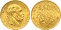 Preußen 10 Mark Gold Wilhelm I. 1861-1888. -