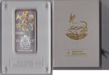 Malawi 50 Kwacha 2011 World coin bar collection -"Springbok"- 24K Gold Plated FDC-, gekapselt