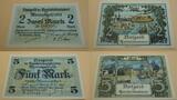 Deutsches Reich - Memelgebiet 1/2-1-2-5-10-20-50-100 Mark 1922 Notgeld der Handelskammer des Memelgebiets SUP