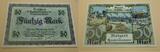 Deutsches Reich - Memelgebiet 1/2-1-2-5-10-20-50-100 Mark 1922 Notgeld der Handelskammer des Memelgebiets SUP