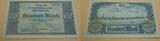 Deutsches Reich - Memelgebiet 1/2-1-2-5-10-20-50-100 Mark 1922 Notgeld der Handelskammer des Memelgebiets SUP