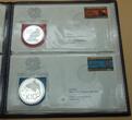 Papua Neuguinea Div. 1975 Komplettsammlung FDC Numisbriefe 1 Toea - 10 Kia FB Numisbriefe