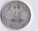 BRD 5 DM 1955 G Markgraf von Baden SPL