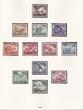 Deutsches Reich div. 1939/43 Lot, Sammlungsauflösung auf Lindner-Vordruck postfrisch