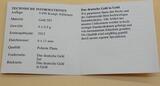 BRD 2012 Komplette Editon Das Deutsche Geld in Gold Neupreis 719.-€!!!! FB, gekapselt mit Zertifikat