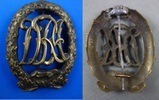 Deutsches Reich Sportabzeichen DRA (Deutscher Reichsausschuss für Leibesübungen) in Bronze -