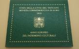 Vatikan 2 Euro 2018 Anno Europeo del Patrimonio Culturale FDC- in Originalverpackung