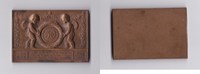 Deutsches Reich - Stuttgart Bronzeplakette - Firmenjubiläum E.Klein u. Cie Juweliere, Stuttgart 1912- -