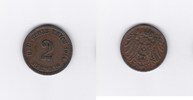 Deutsches Reich 2 Pfennig 2 Pfennig 1914 F, Deutsches Reich -