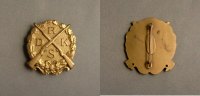 Deutsches Reich Reichsverband Deutscher Kleinkaliber-Schützenverbände Schießauszeichnung Gold -